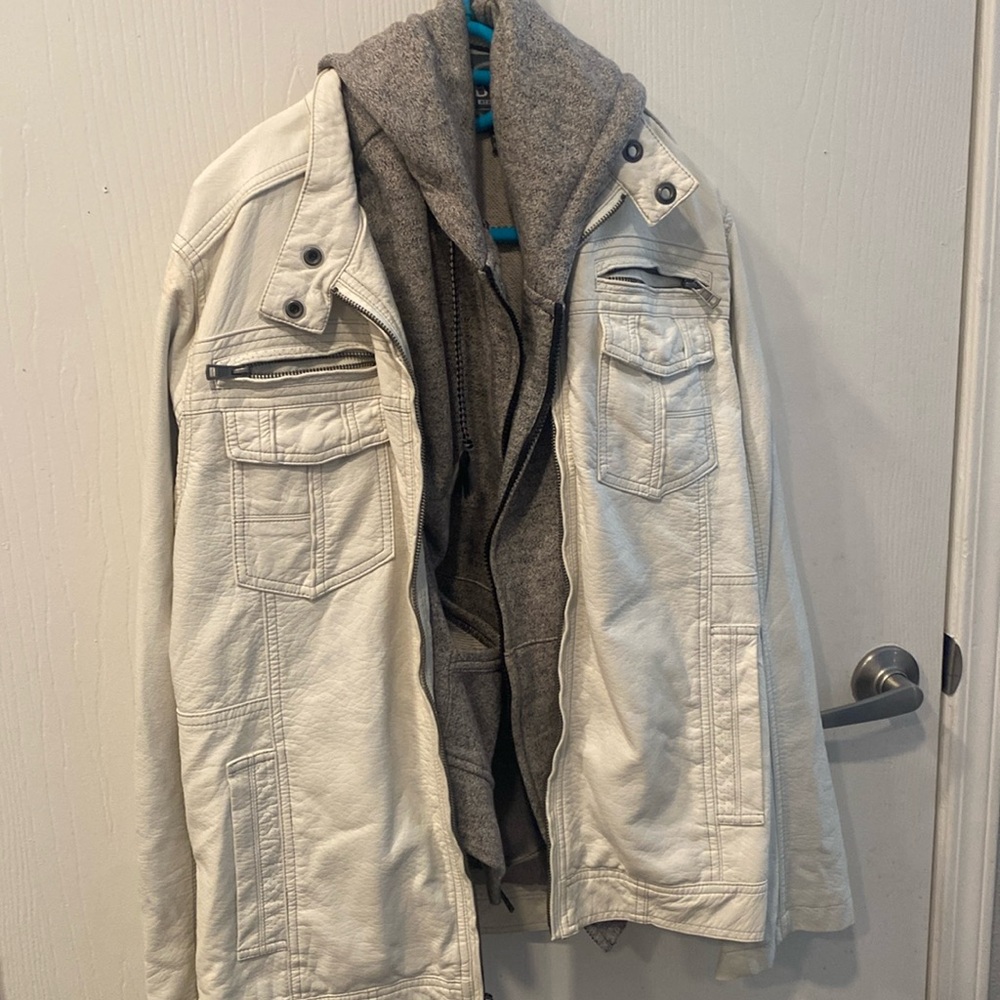 BKE leather jacket, size medium